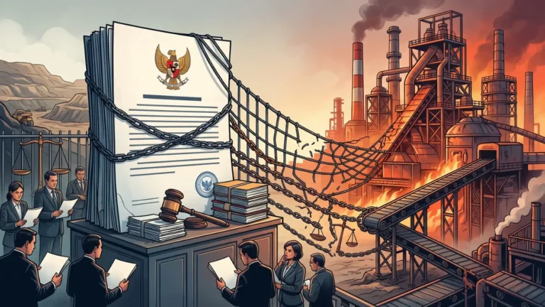 Risiko Hukum Hilirisasi